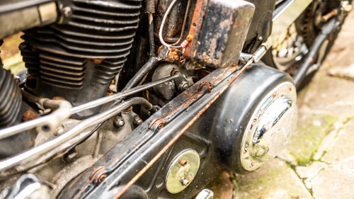 1950 Harley Davidson Panhead Hydra-Glide à vendre (picture 51 of 100)