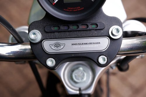 2003 Harley Davidson Sportster XLH883 Hugger 100th Anniversary Edition For Sale (picture 55 of 103)