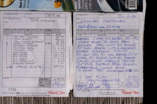 1977 Harley Davidson XLCR Café Racer Te koop (foto 102 van 109)