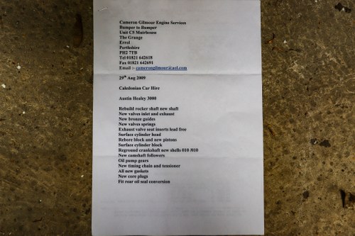 1966 Austin Healey 3000 En venta (imagen 140 de 150)