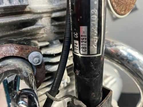 1981 Honda CB125T à vendre (picture 96 of 97)