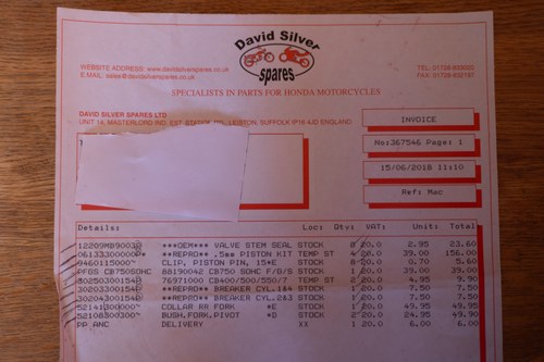 1973 Honda CB750 K4 zum Verkauf (Bild 123 von 274)