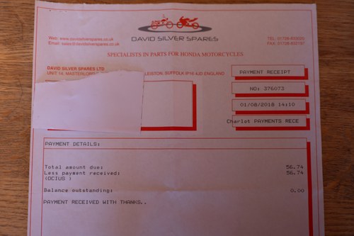 1973 Honda CB750 K4 zum Verkauf (Bild 124 von 274)