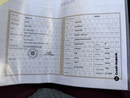 1994 Honda Legend à vendre (picture 84 of 96)