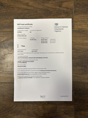 2000 Honda Prelude 2.0i Sport till salu (bild 136 av 156)