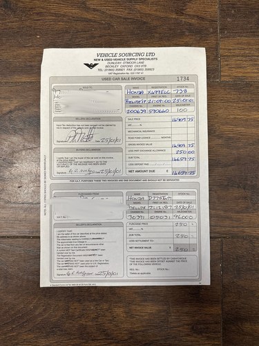 2000 Honda Prelude 2.0i Sport till salu (bild 138 av 156)