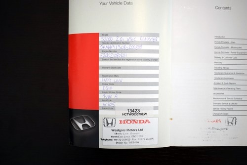 2009 Honda S2000 For Sale (picture 122 of 129)