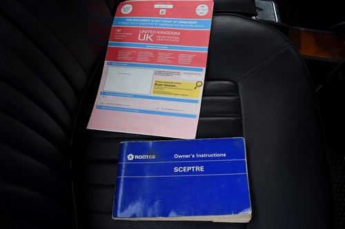 1968 Humber Sceptre Mark III Te koop (foto 186 van 186)