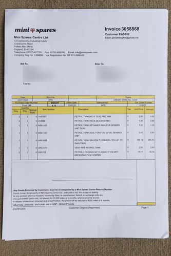 1974 Innocenti Mini 1300 Export In vendita (immagine 174 di 190)