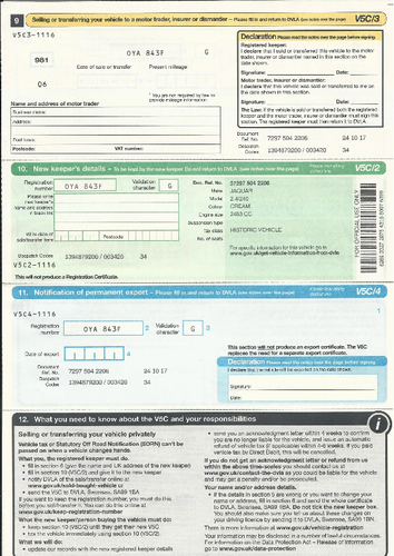 1967 Jaguar 240 O/D In vendita (immagine 126 di 126)