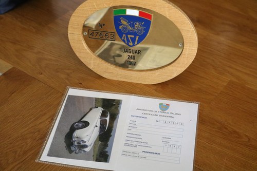 1967 Jaguar 240 O/D In vendita (immagine 121 di 126)