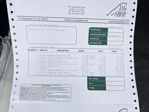 1966 Jaguar MKII 3.4L In vendita (immagine 253 di 267)