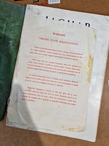 1964 Jaguar Mk2 3.8 (Manual Overdrive) In vendita (immagine 262 di 271)