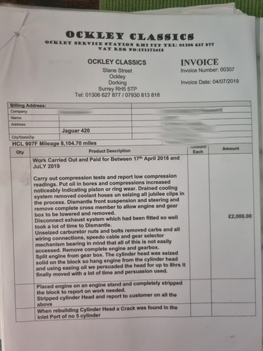 1968 Jaguar 420 En venta (imagen 104 de 109)