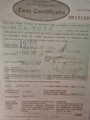 1968 Jaguar 420 En venta (imagen 57 de 109)