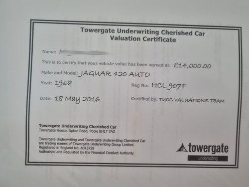 1968 Jaguar 420 En venta (imagen 46 de 109)