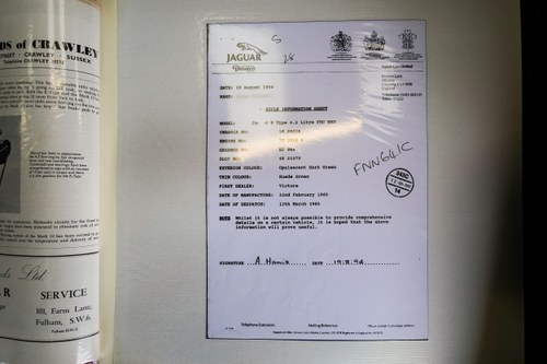 1965 Jaguar E-type Series I 4.2-Litre Fixed Head Coupe For Sale (picture 232 of 241)