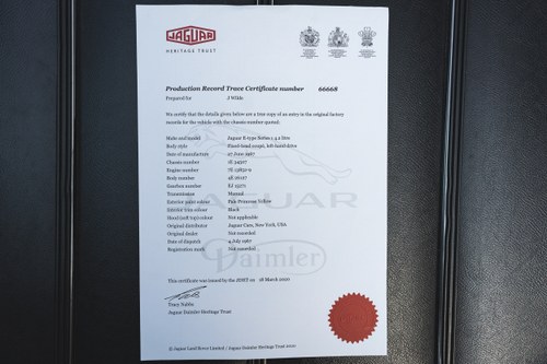 1967 Jaguar E-Type Series 1 FHC For Sale (picture 96 of 101)