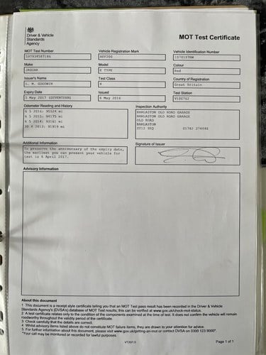 1971 Jaguar E-type Series III Coupé Te koop (foto 202 van 243)