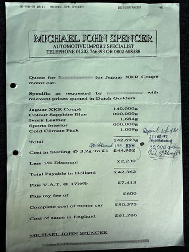 1999 Jaguar X100 XKR Paramount Grand Prix 450 In vendita (immagine 381 di 387)