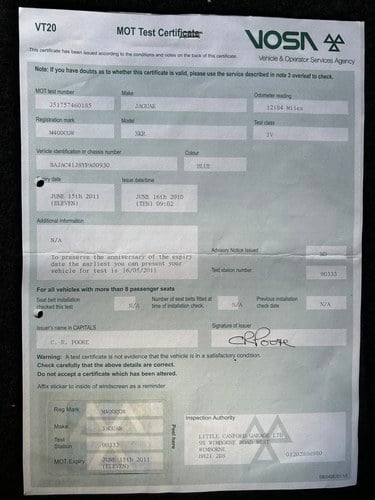 1999 Jaguar X100 XKR Paramount Grand Prix 450 In vendita (immagine 335 di 387)