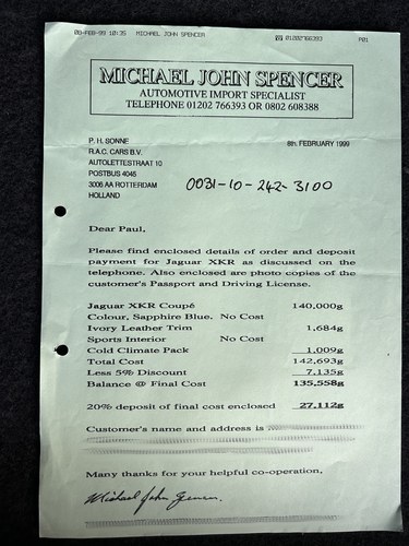 1999 Jaguar X100 XKR Paramount Grand Prix 450 In vendita (immagine 382 di 387)