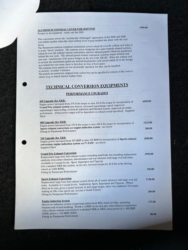 1999 Jaguar X100 XKR Paramount Grand Prix 450 In vendita (immagine 325 di 387)