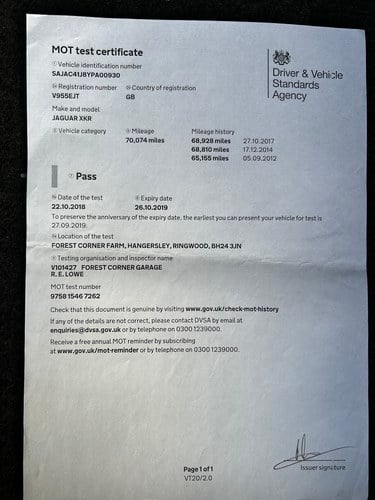 1999 Jaguar X100 XKR Paramount Grand Prix 450 In vendita (immagine 337 di 387)