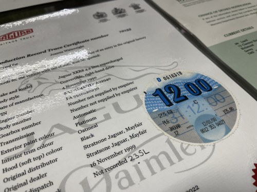 2000 Jaguar XKR Te koop (foto 167 van 176)