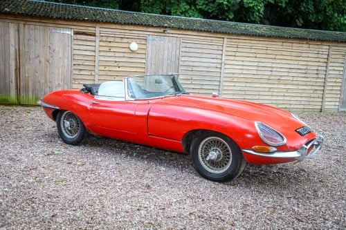1961 Jaguar E-Type 3.8 Roadster Flat Floor Project à vendre (picture 5 of 90)