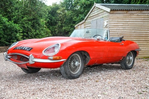 1961 Jaguar E-Type 3.8 Roadster Flat Floor Project à vendre (picture 3 of 90)