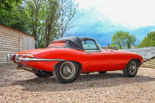 1961 Jaguar E-Type 3.8 Roadster Flat Floor Project à vendre (picture 11 of 90)