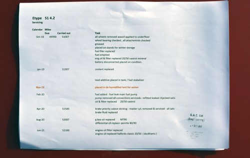 1965 Jaguar E-Type Series 1 4.2 Roadster à vendre (picture 152 of 153)