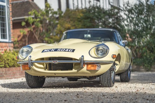 1969 Jaguar E-Type Series II OTS till salu (bild 5 av 119)