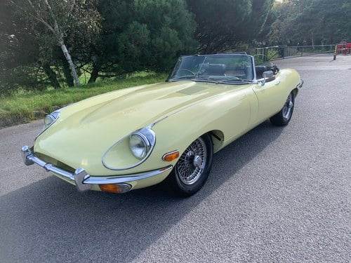 1969 Jaguar E-Type Series II OTS till salu (bild 2 av 119)