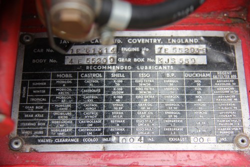 1968 Jaguar E-Type Series 1 2+2 zum Verkauf (Bild 111 von 111)