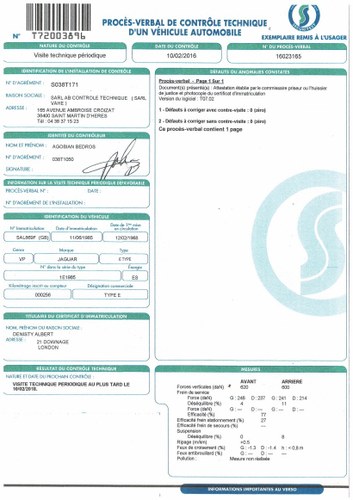 1968 Jaguar E-Type 4.2L OTS Series 1 RHD à vendre (picture 237 of 239)