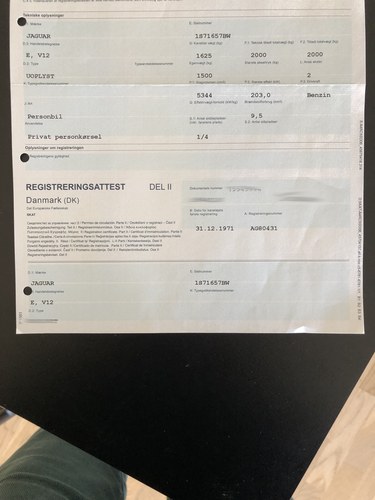 1971 Jaguar E-Type S3 V12 FHC LHD For Sale (picture 55 of 58)