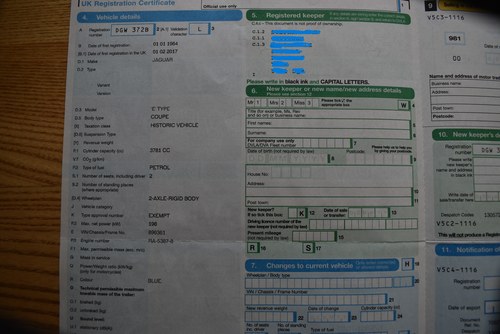 1964 Jaguar E-Type Series 1 3.8 Fixed Head Coupe For Sale (picture 110 of 110)