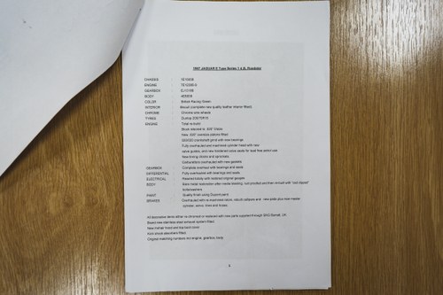 1967 Jaguar E-type Series 1 4.2 Roadster For Sale (picture 134 of 142)