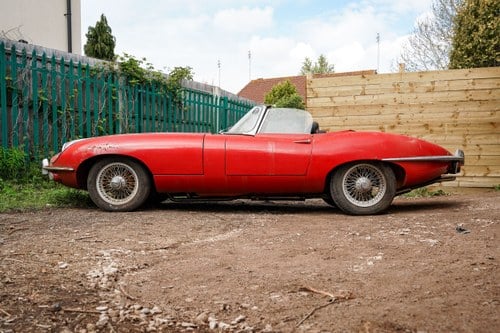 1969 Jaguar E-type 4.2 Series II Roadster Barn Find à vendre (picture 3 of 250)
