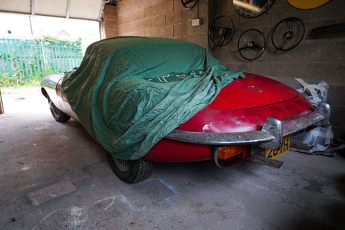 1969 Jaguar E-type 4.2 Series II Roadster Barn Find à vendre (picture 29 of 250)