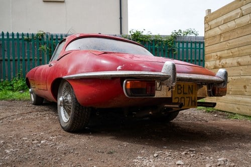 1969 Jaguar E-type 4.2 Series II Roadster Barn Find à vendre (picture 20 of 250)
