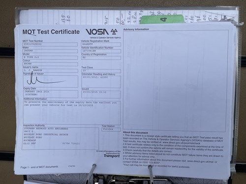1973 Jaguar E-Type Series III V12 2+2 (LHD) à vendre (picture 224 of 247)