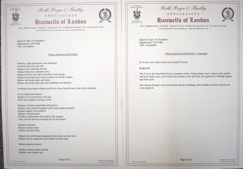 1972 Jaguar E-Type V12 Roadster Te koop (foto 222 van 222)