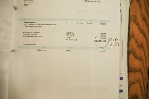 1970 Jaguar E-type S3 V12 Coupe till salu (bild 134 av 141)