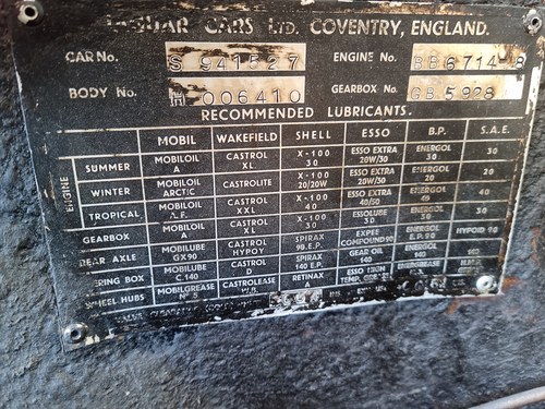 1956 Jaguar MK I 2.4 SE (LHD) à vendre (picture 72 of 88)