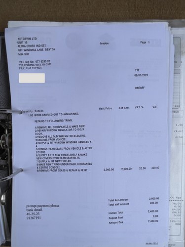 1963 Jaguar Mark 2 3.4 For Sale (picture 262 of 283)