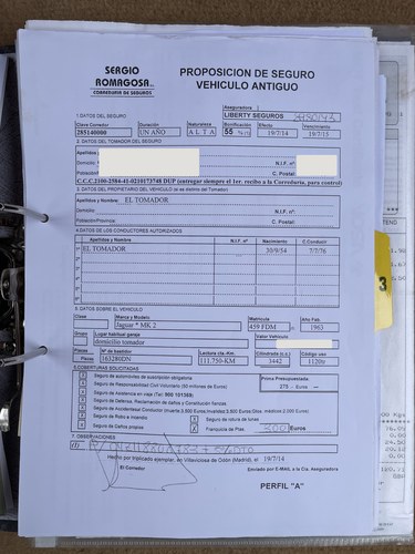 1963 Jaguar Mark 2 3.4 For Sale (picture 276 of 283)