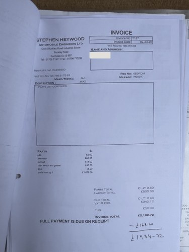 1963 Jaguar Mark 2 3.4 For Sale (picture 266 of 283)